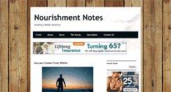 Desktop Screenshot of nourishmentnotes.com